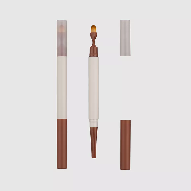 Dual-End Bow Pencil s úhlovým plochým balením štětce